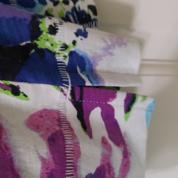 NWT WESTBOUND WOMAN PURPLE/BLUE FLORAL BLOUSE SZ 1X. - Picture 9 of 14